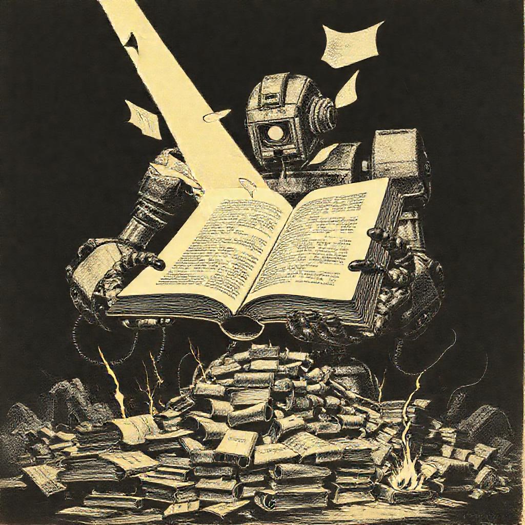 La biblioteca que arde por dentro: firmas de IA escanean y luego destruyen ediciones raras de libros